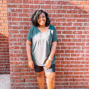 Not Your Basic V-Neck Tee