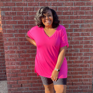 Not Your Basic V-Neck Tee