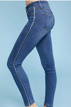 Load image into Gallery viewer, Judy Blue White Stripe Skinnies