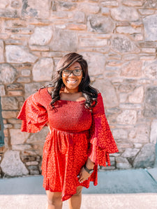 In a Heartbeat Red Dress