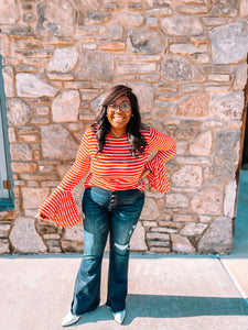 Stripe Your Interest Top