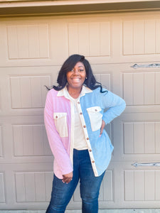 Good News Multicolor Shacket