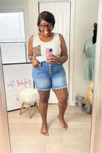 Load image into Gallery viewer, Kancan Mid Rise Button Fly Shorts